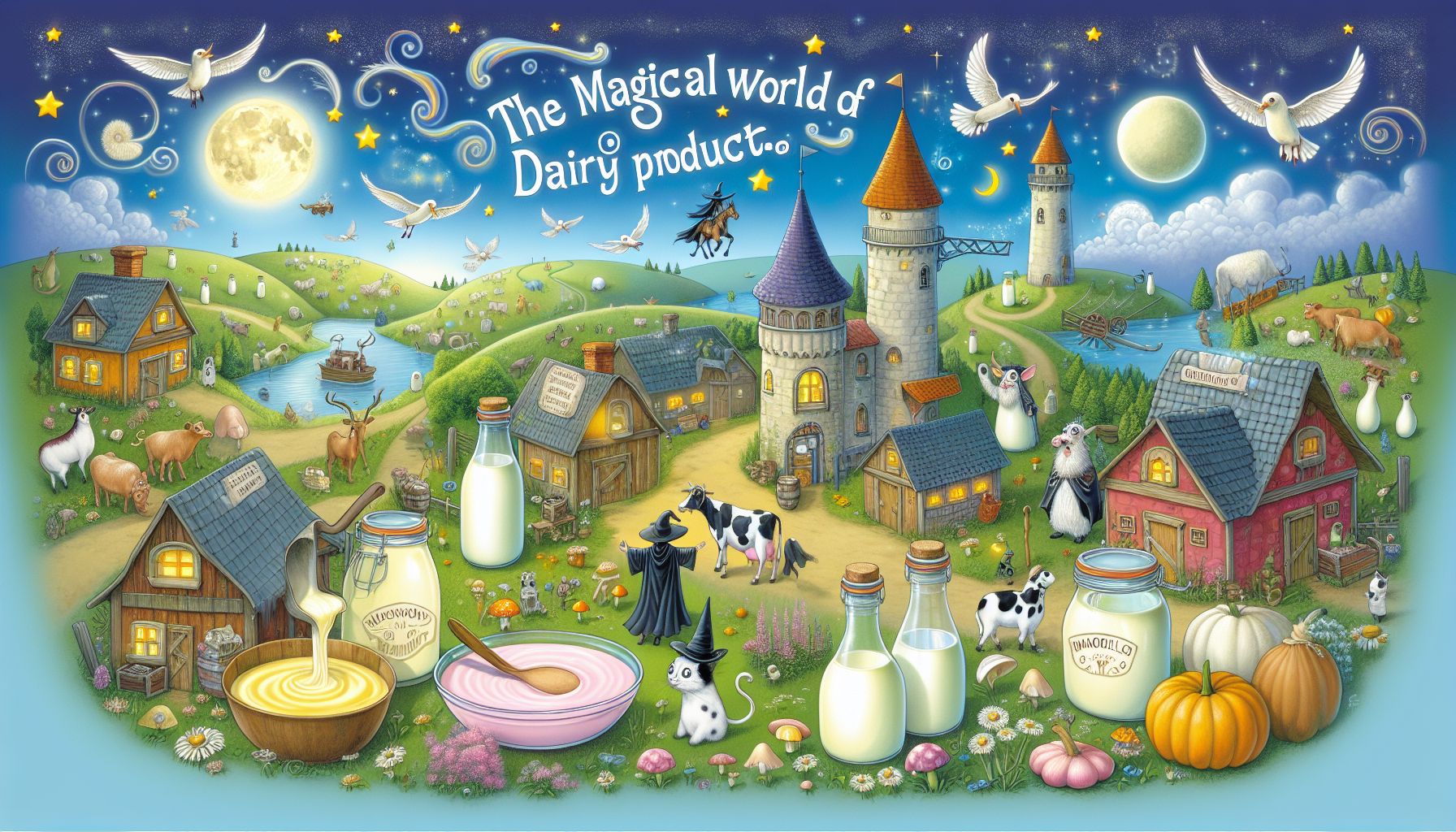 Den magiska världen av mejeriprodukter