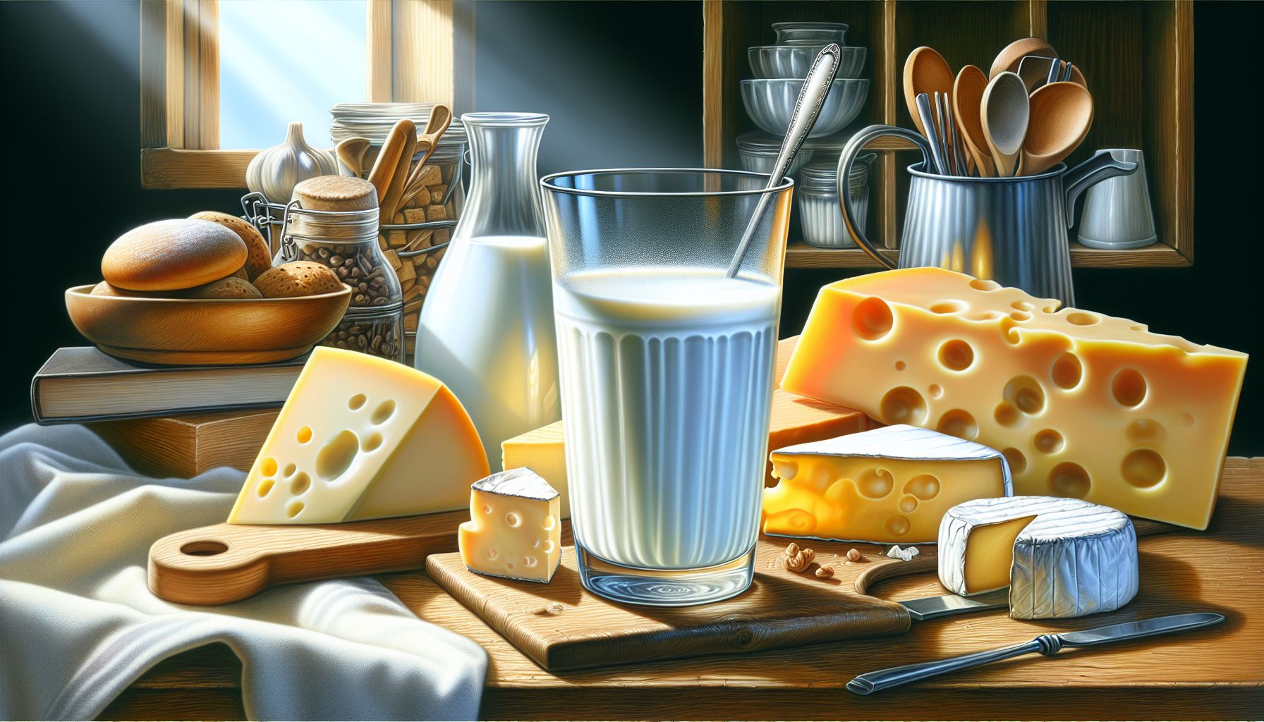 Mjölk och ost – en viktig del av vårt dagliga kostintag